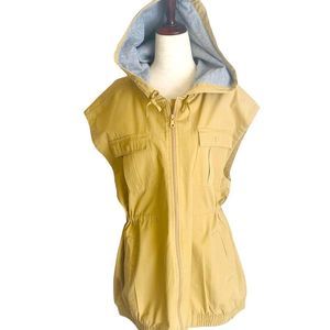 NWT Offline By Aerie Nylon Cargo Khaki Cargo Vest Women's Size Medium Oversized